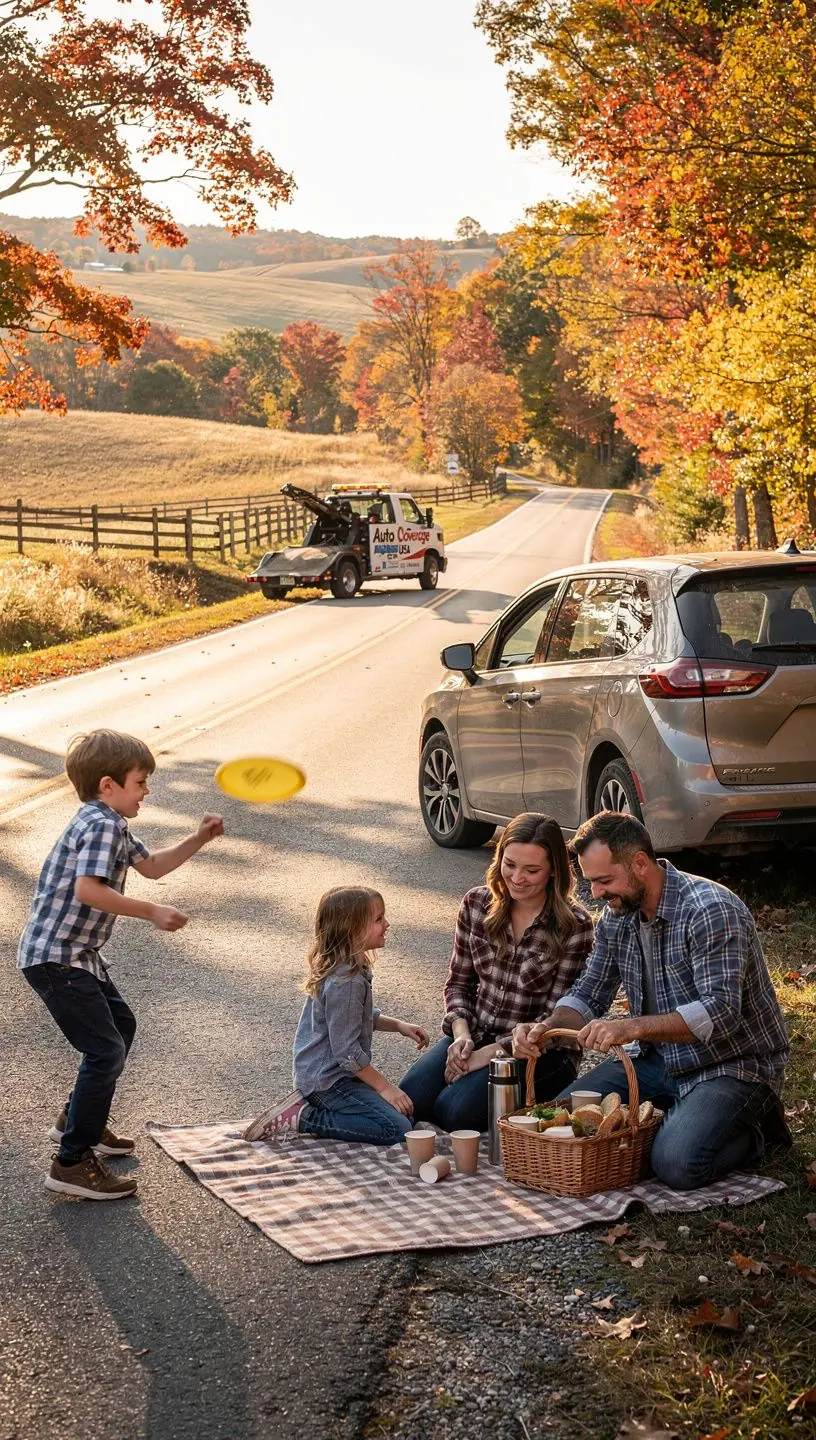 Схема полного покрытия автомобиля с графическими элементами.