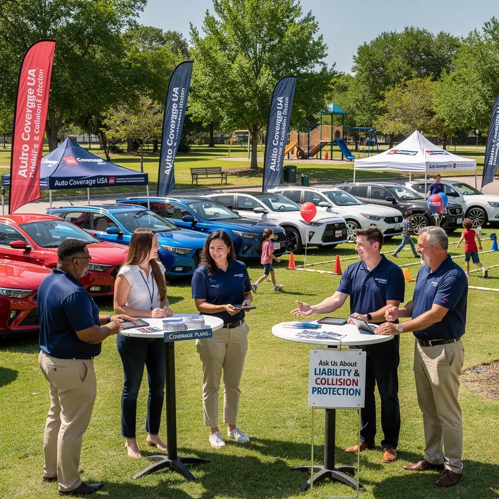 Схема различных планов страхования автомобиля с акцентом на гибкие условия.